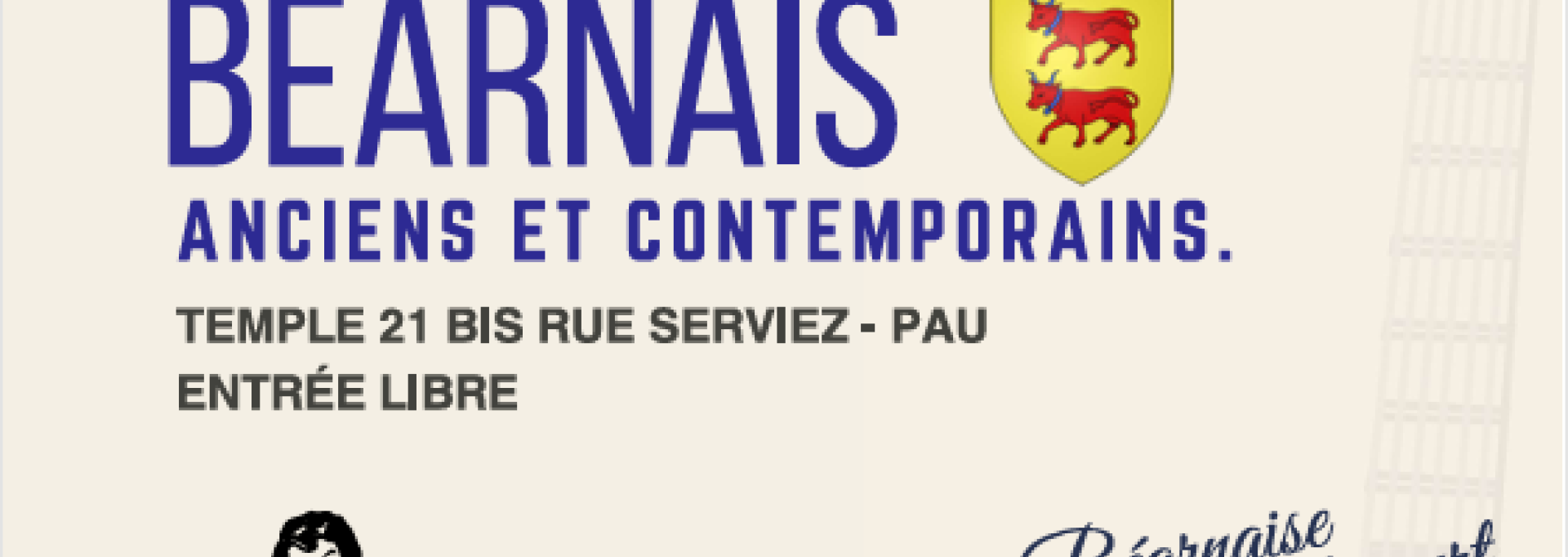Chants polyphoniques béarnais le 30 Juillet au Temple rue Serviez à 20h30