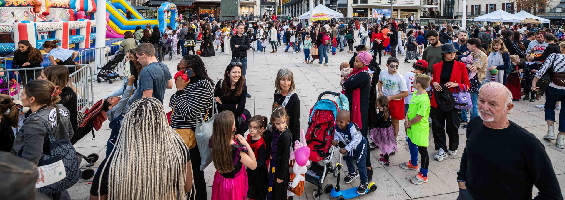 Animation commerciale place Clemenceau