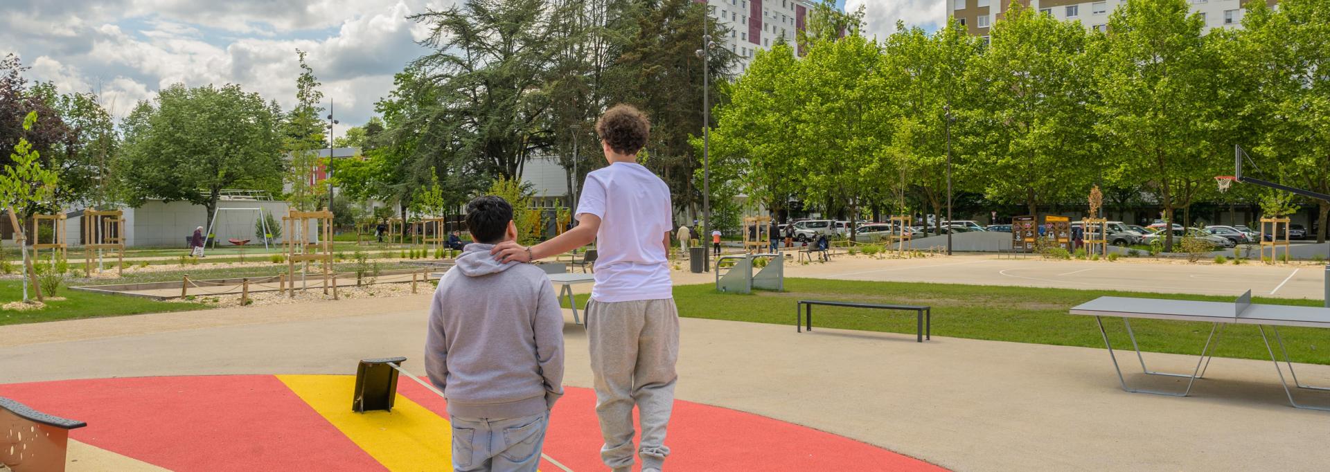Parc Kennedy en mai 2025