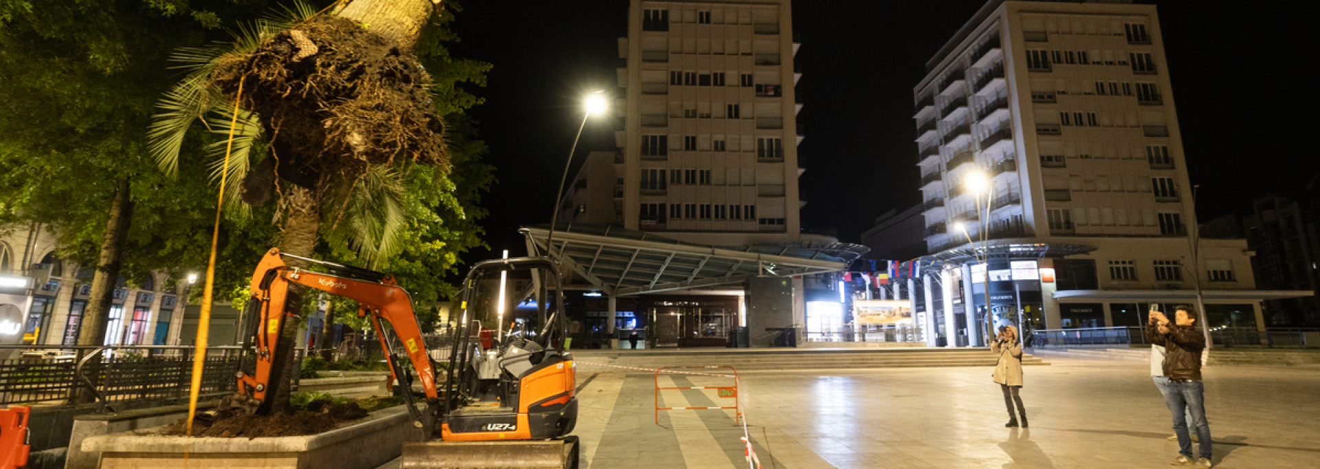 La place Clemenceau entame sa métamorphose végétale
