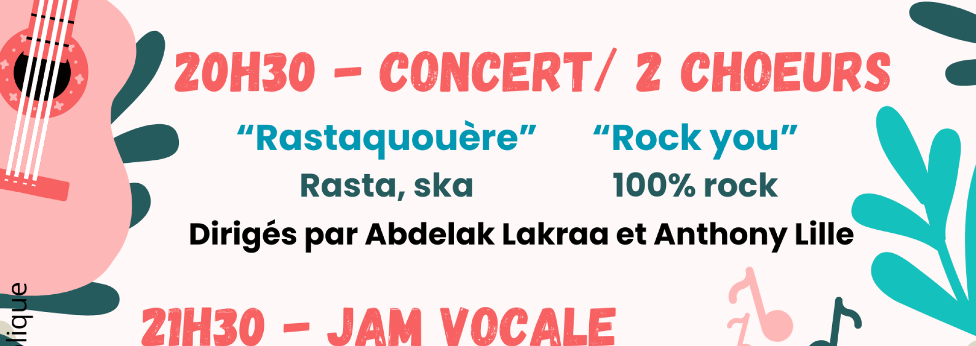 Soirée chants dans le parc de la MJC Berlioz