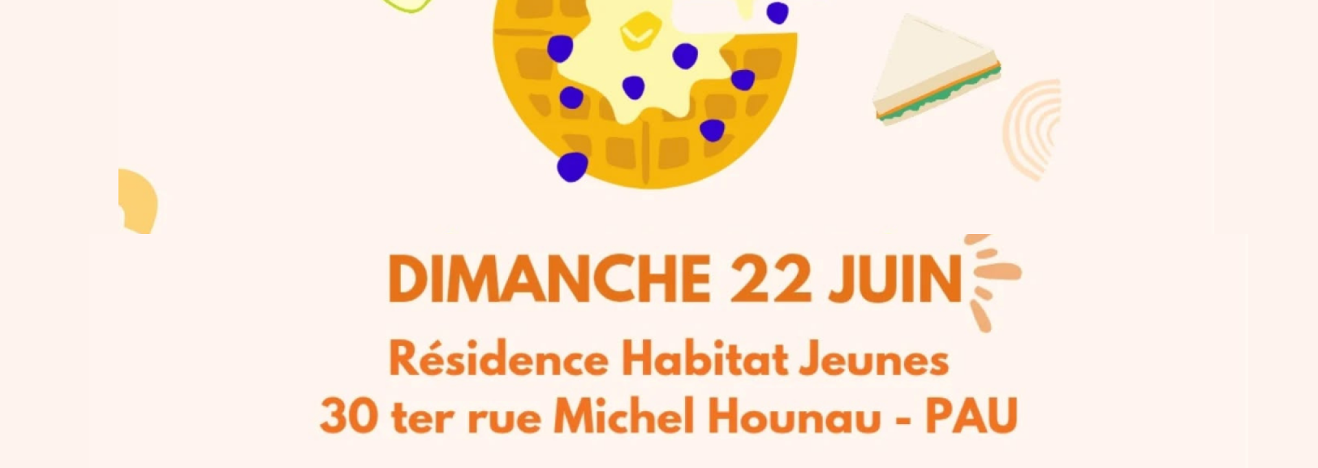 Les Petites Cantines Pau organisent un brunch dimanche 22 juin , RDV à 9h30 pour cuisiner 11 h30 pour bruncher. Sur inscription.