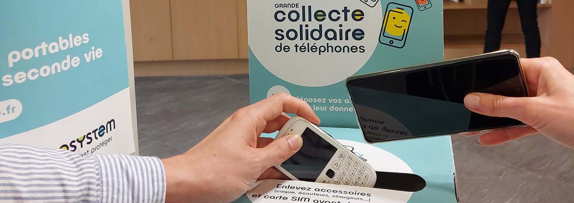 Participez à la grande collecte solidaire de téléphones portables