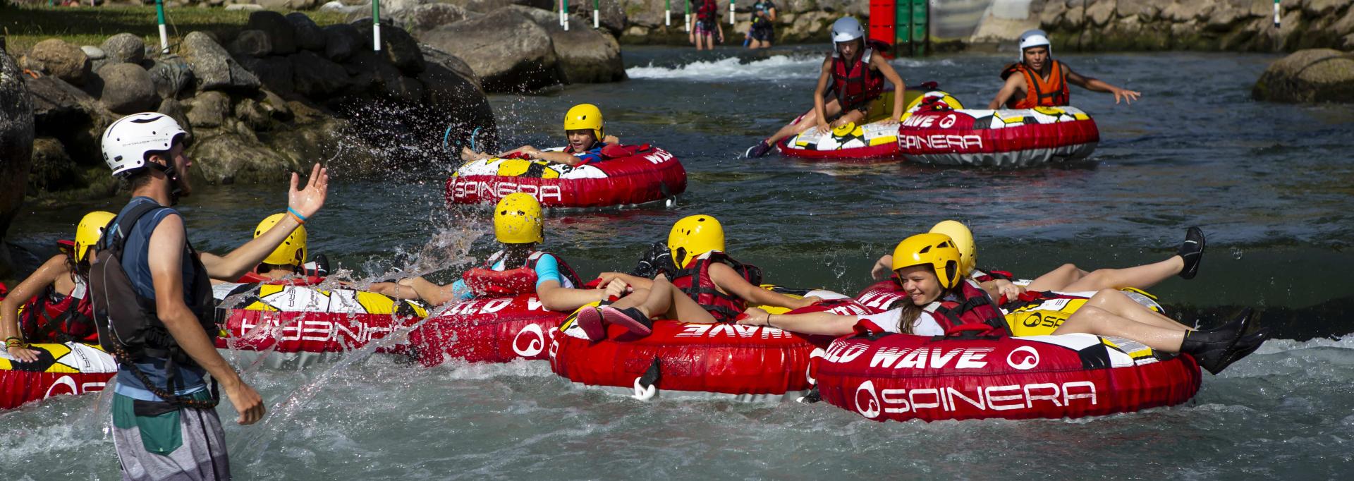 Le parc Aquasport en été