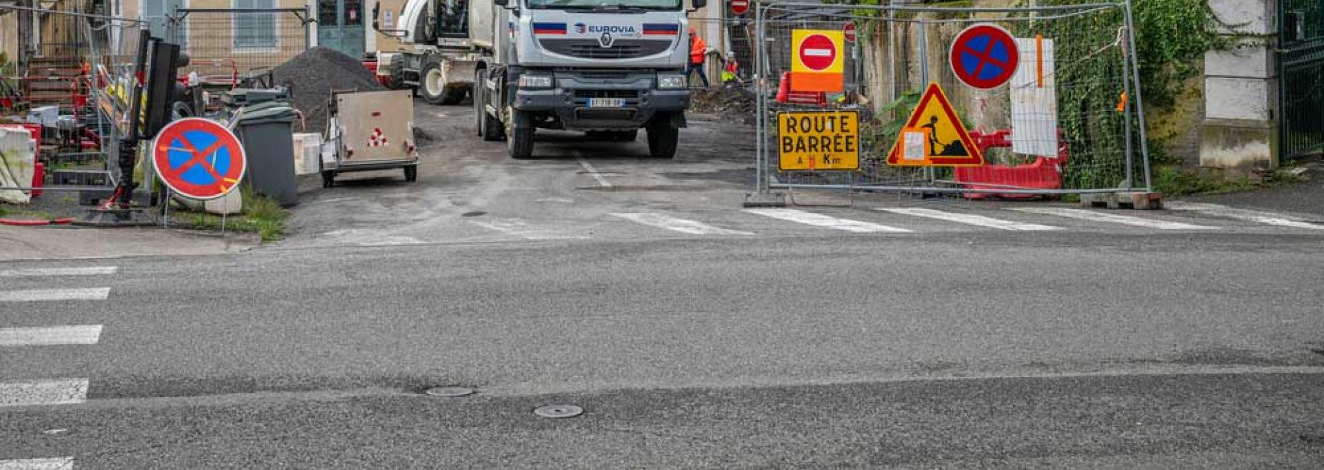 Travaux dans Pau