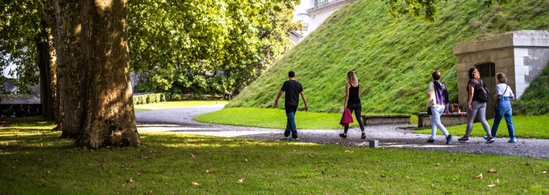 Parcours autour du château 