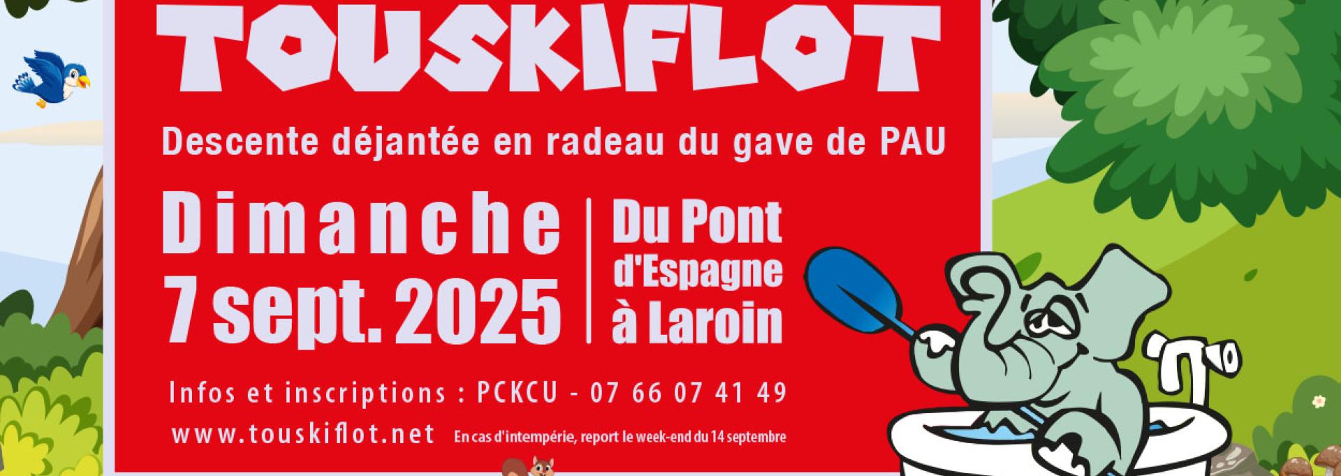 Venez participez ! et descendez le gave de PAU en radeau ! 