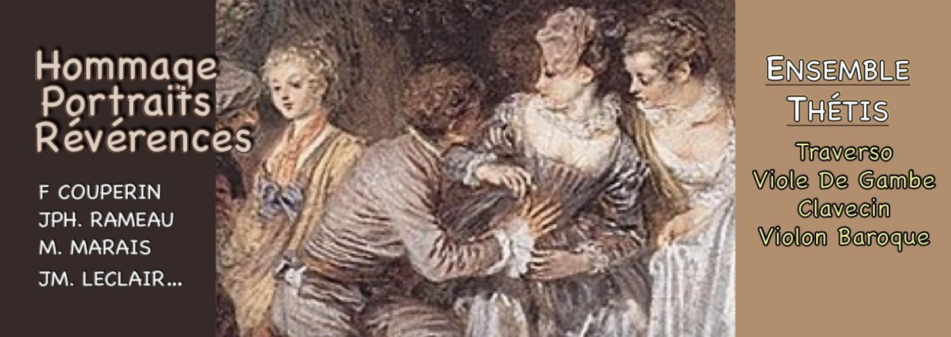 Concert instrumental du XVIII° siècle français