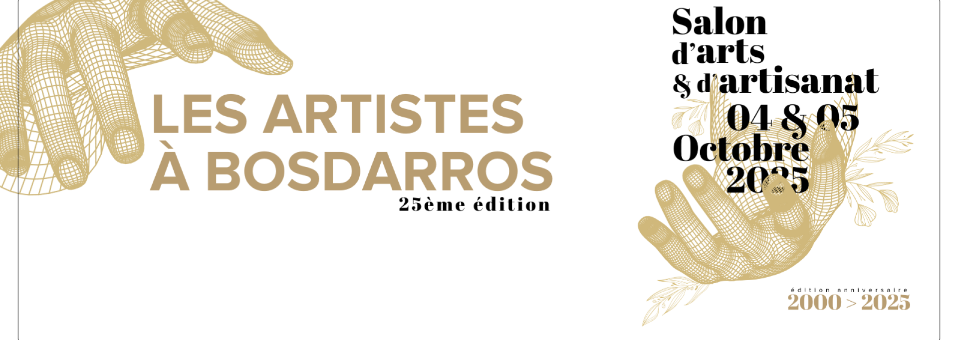Les artistes à Bosdarros - 25ème édition