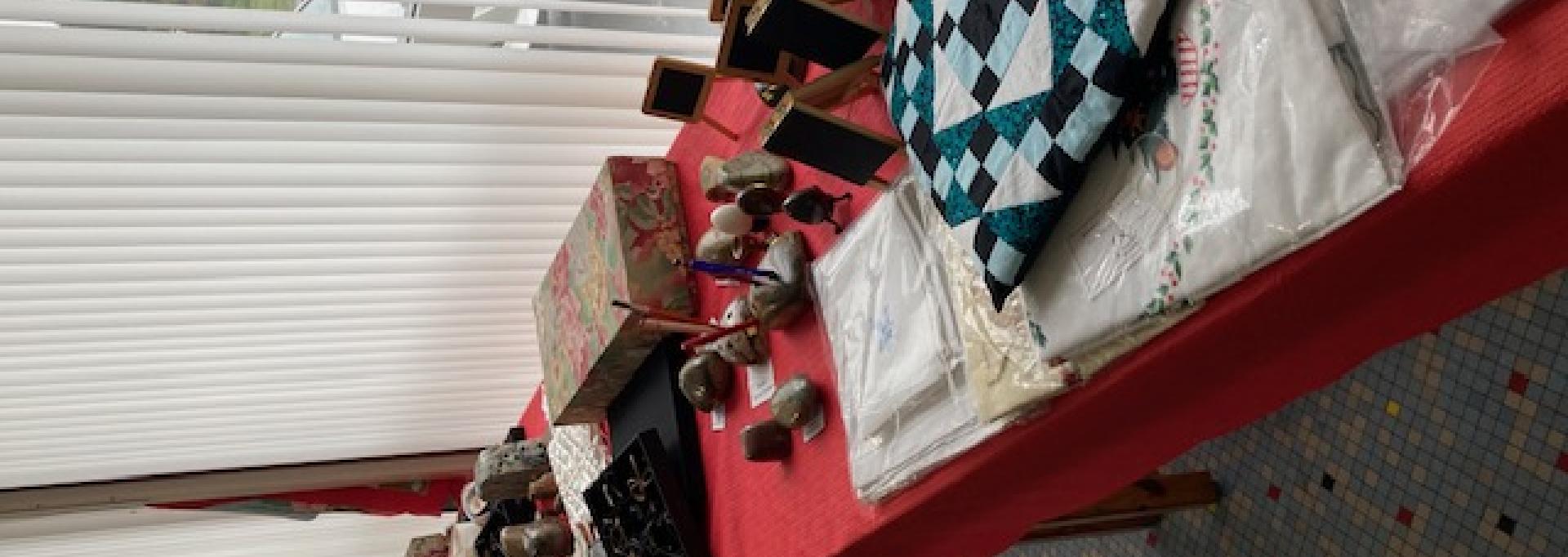 objets fabriqués par les membres du club