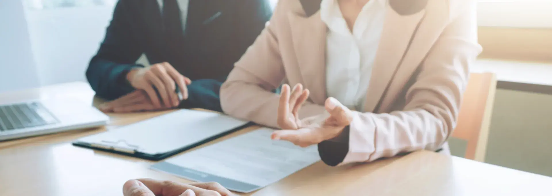 Personnes en situation d'entretien professionnel