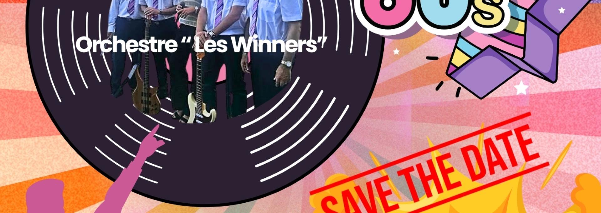 Concert Années 80's animé par les Winners