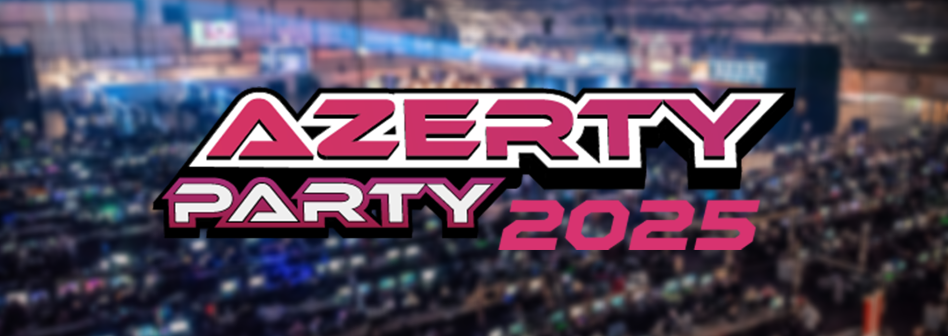 Visuel principal Azerty Party 2025