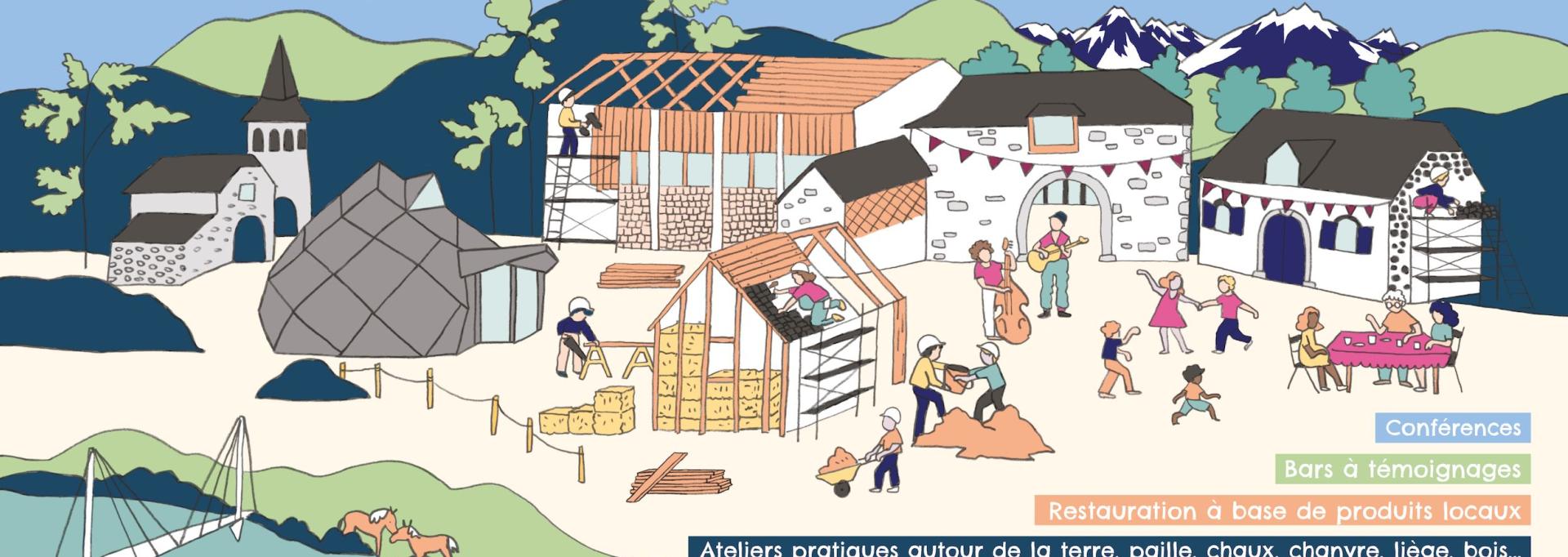 Affiche de la "Faites" de l'éco-habitat