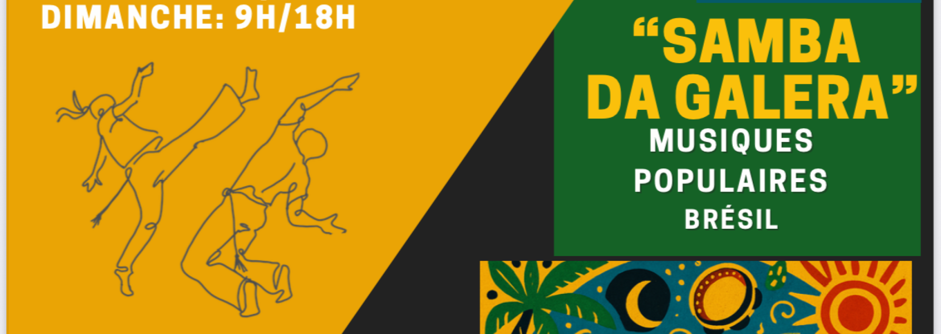 Week-end Natal Capoeirando et Soirée Samba Da Galera