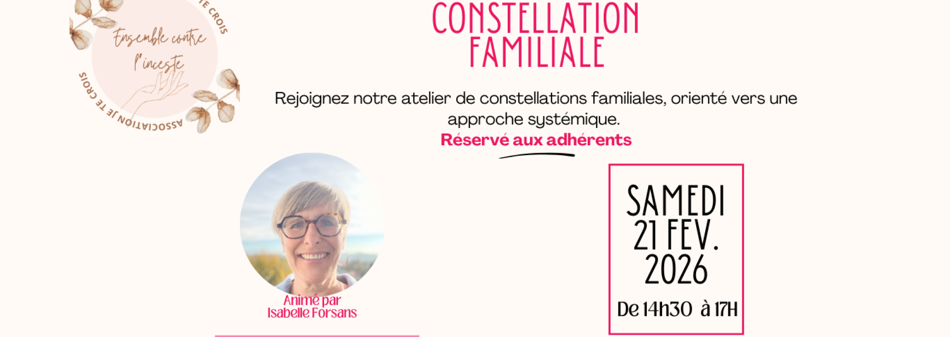 Atelier constellations familiales