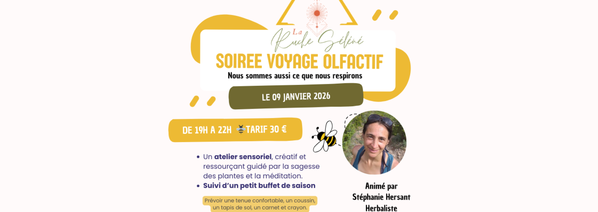 Soirée Voyage Olfactif et Buffet de saison
