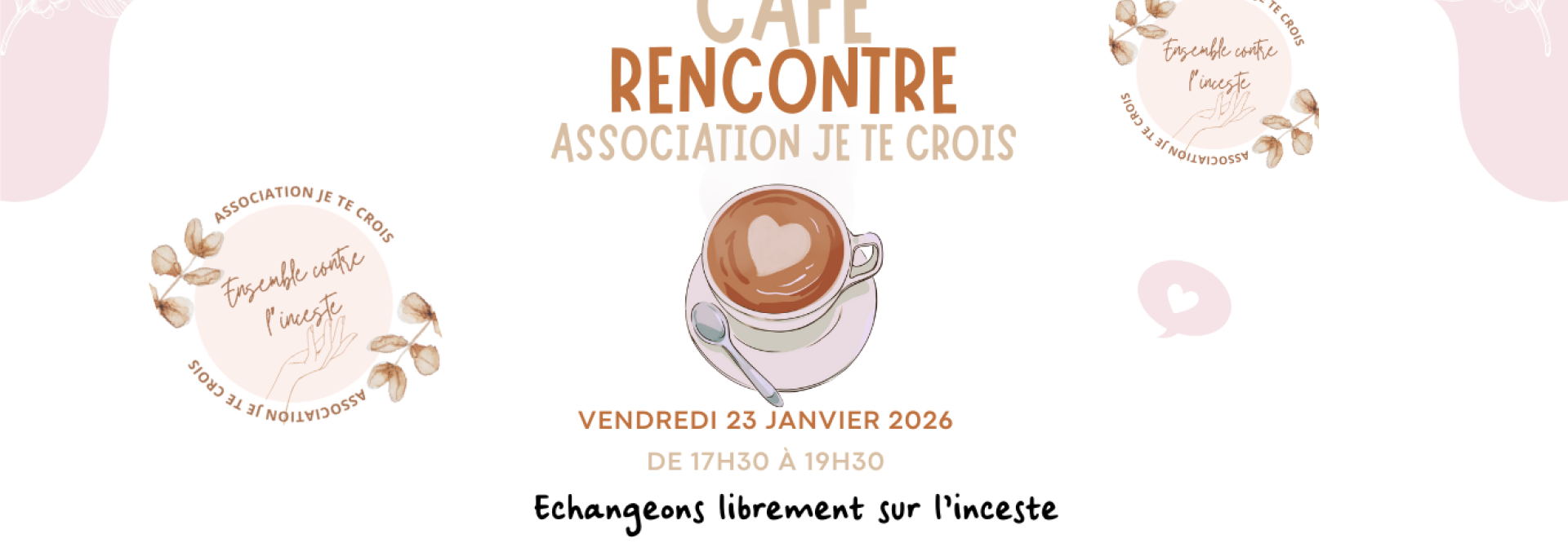 Café rencontre Association Je te crois 
