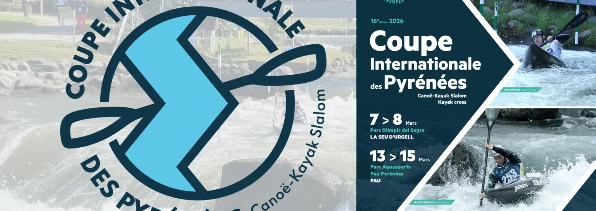 Coupe Internationale des Pyrénées Canoë-Kayak Slalom et Kayak Cross 2026