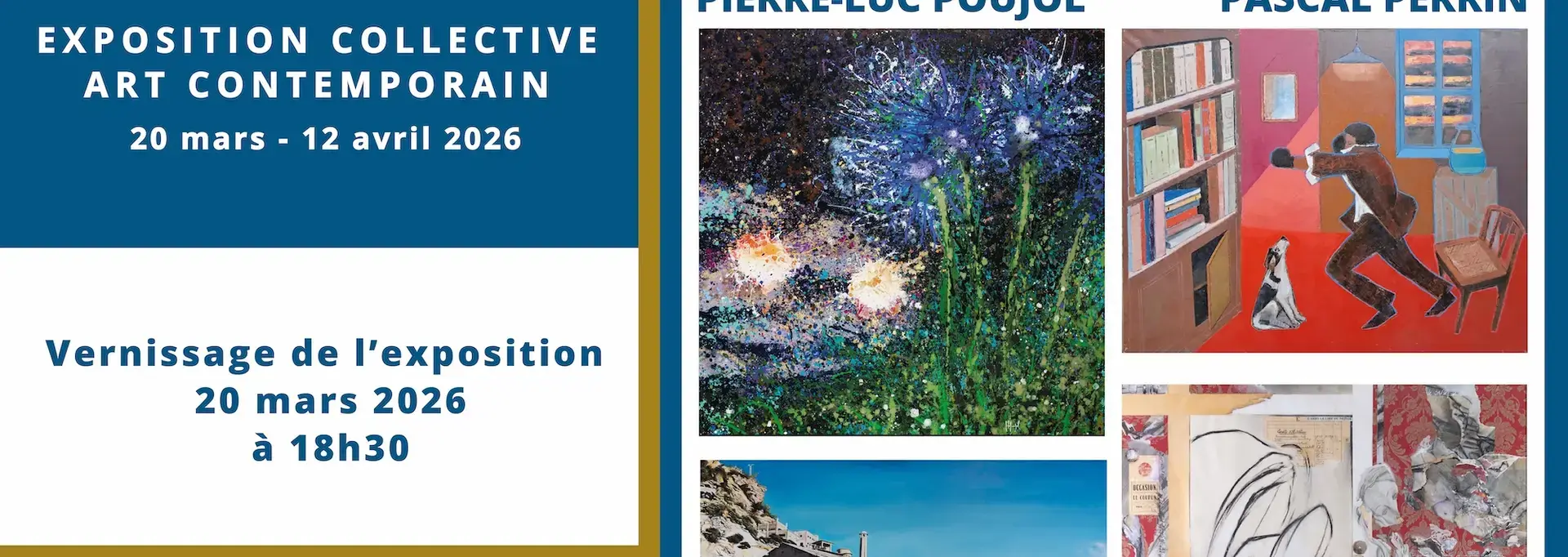 Vernissage d'exposition d'art contemporain & inauguration de la Galerie RÉFLEXION[S]