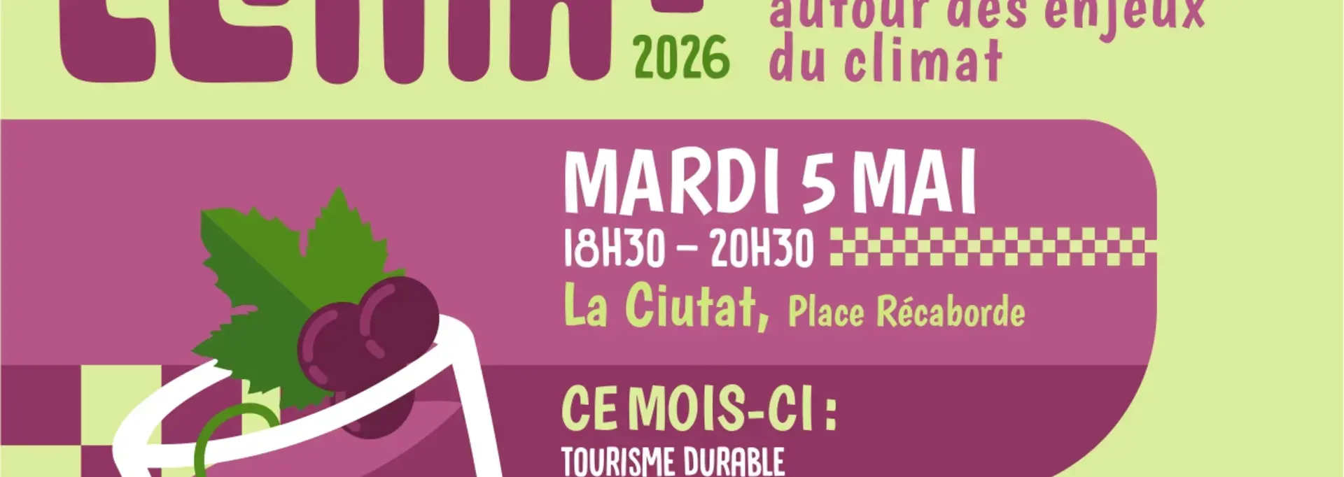 Café climat tourisme durable 