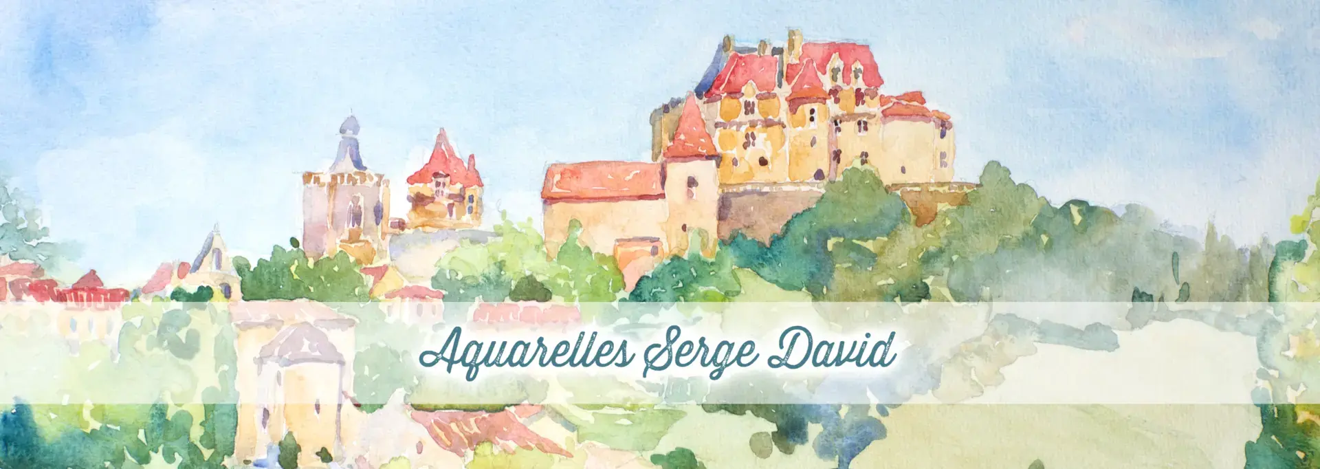 aquarelles Serge DAVID