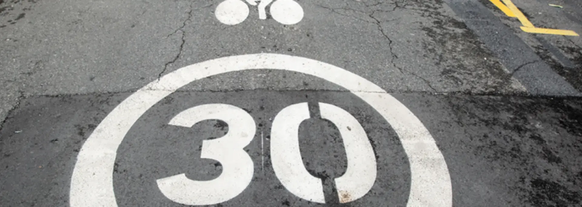 Marquage au sol de la Zone 30