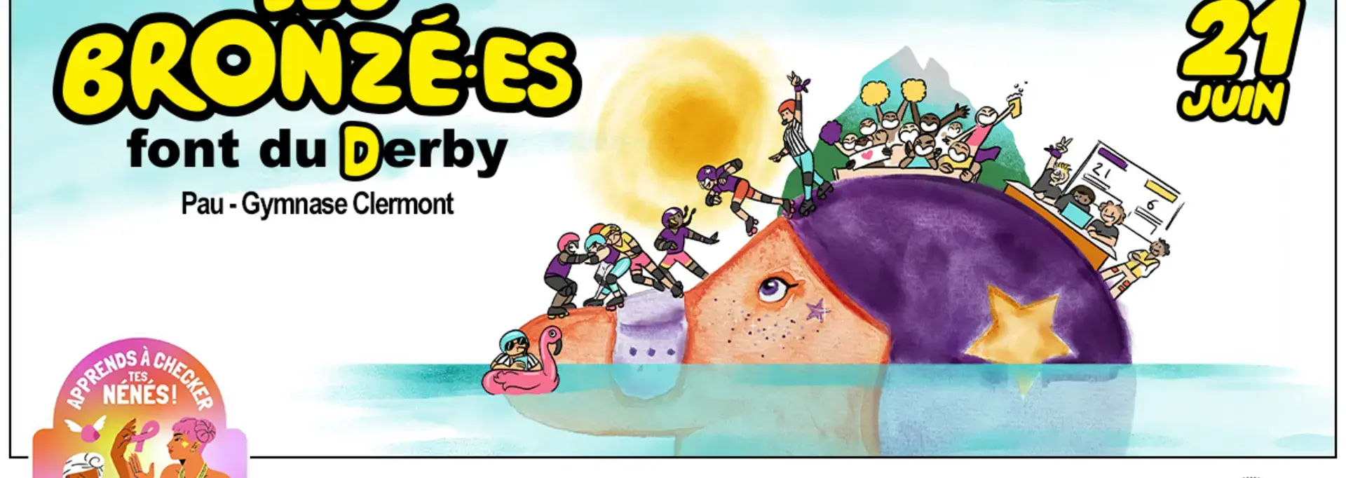 Les Bronzé·es font du derby