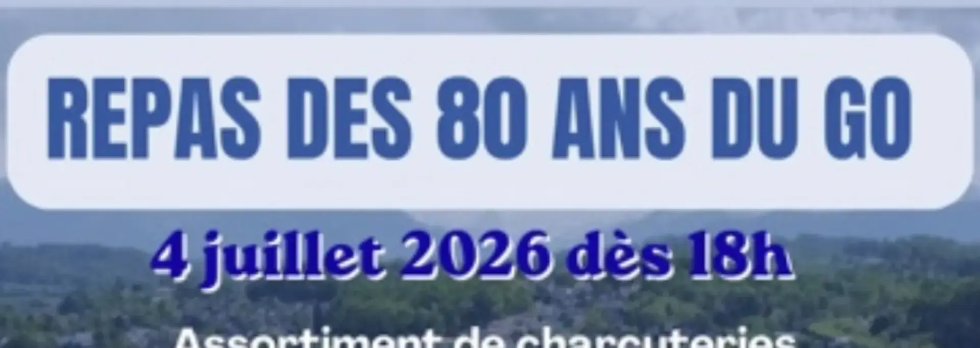 Repas des 80ans du GO