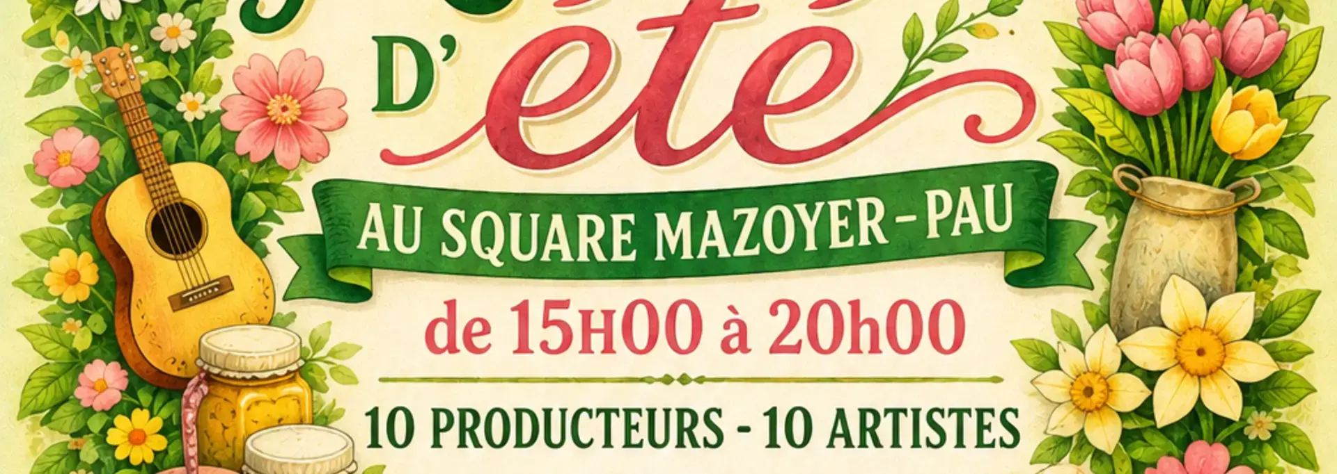 Marché  d' été 2026