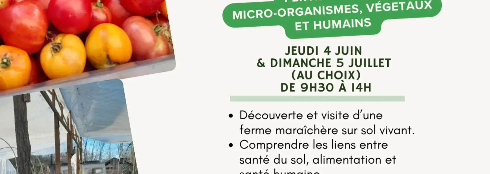 Atelier Nourrir le vivant