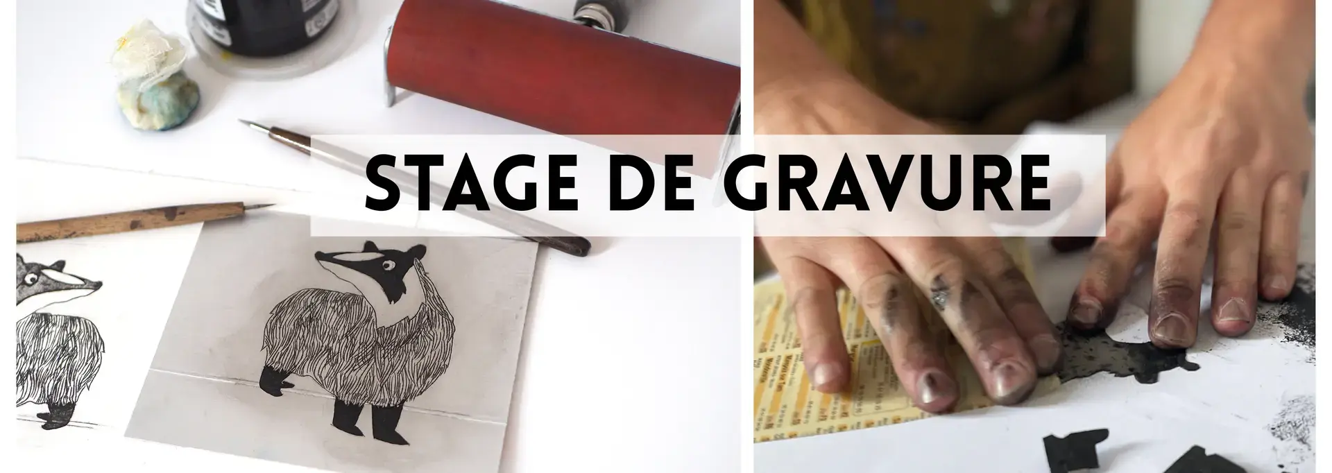 Atelier d'initiation à la gravure