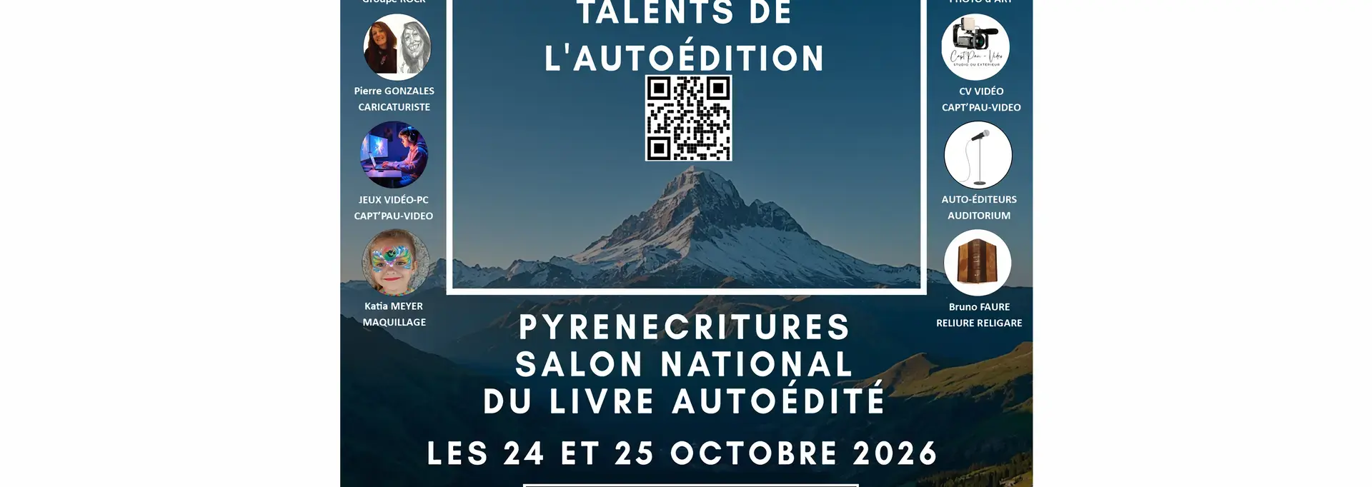 1ier Salon PYRENECRITURES des 24-25/10/2026