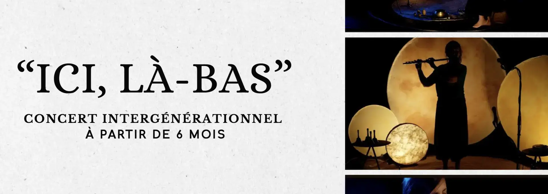 spectacle pour enfants à partir de 6 mois