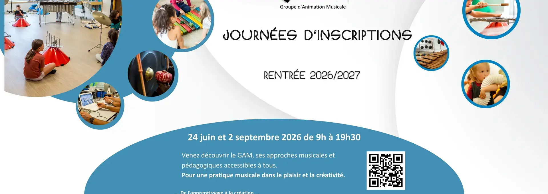 INSCRIPTIONS GAM 2026/2027