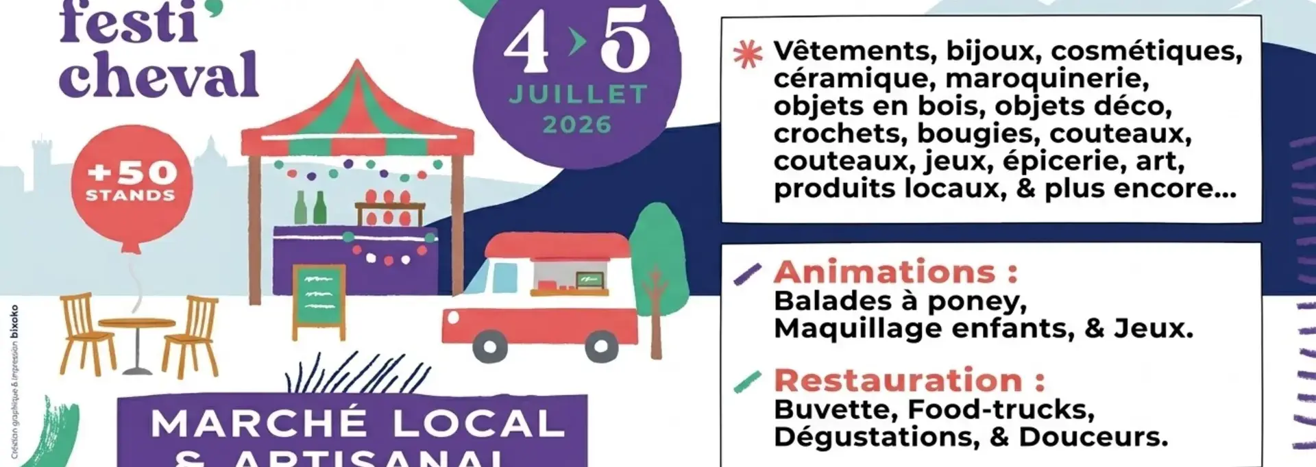 Marché local et artisanal