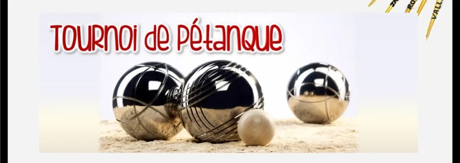 Tournoi de pétanque amateur