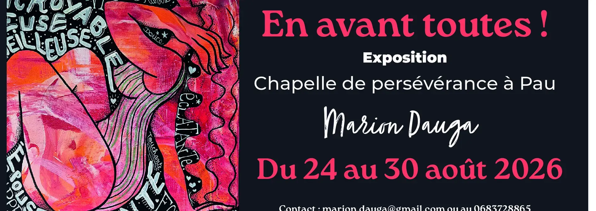 Expo de peinture Pau Marion DAUGA