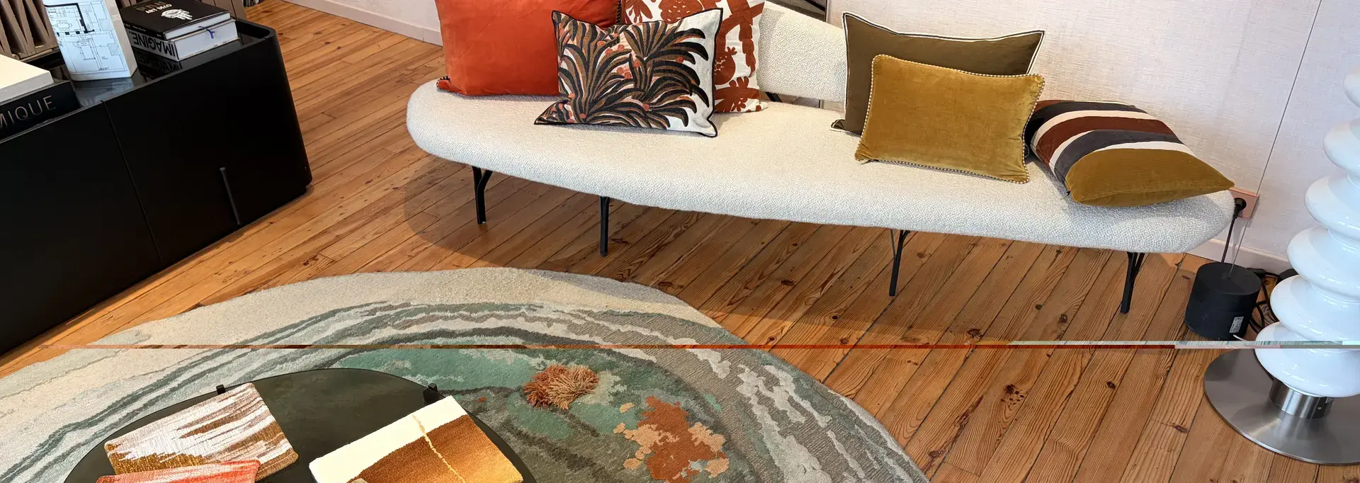 Coussins, plaids et tapis Elitis chez MS Home