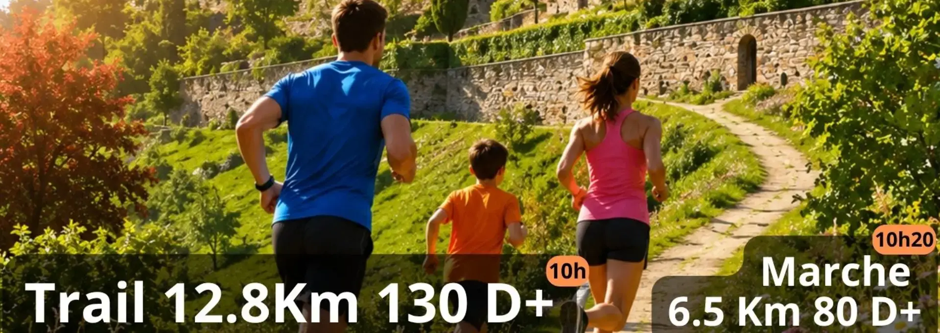 affiche trail victor hugo 2026 - lescar
