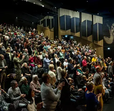 Public lors d'un concert de Jazz au Foirail