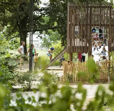 Les jardins de Saragosse