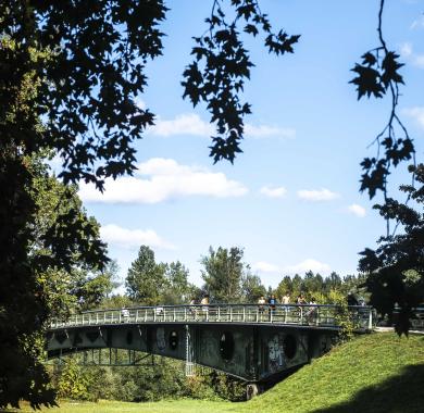La passerelle de Gelos