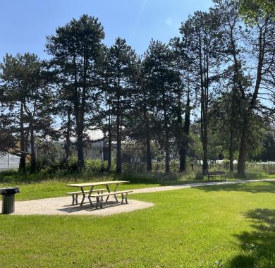 Le jardin multigénérationnel sur le site Plein Ciel 