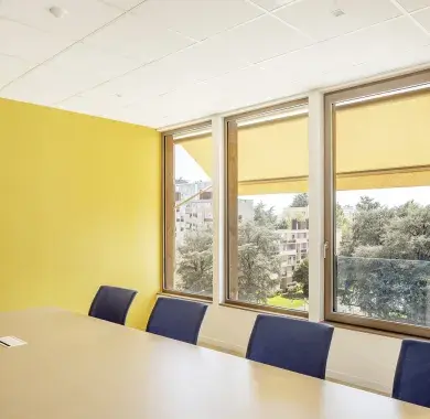 Salle de réunion au sein du pôle laherrere