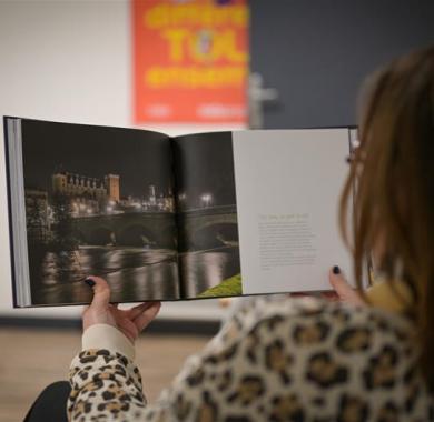 livre ouvert  