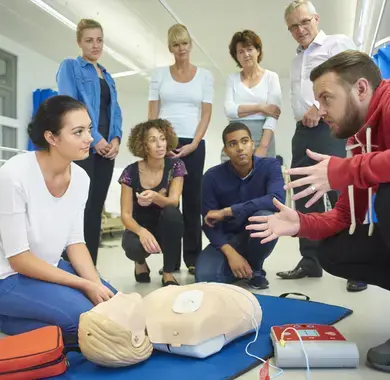 Cours de formation en secourisme 