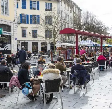 le centre-ville de Pau 