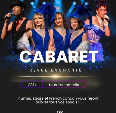 Photographie d'artistes de cabaret en costumes