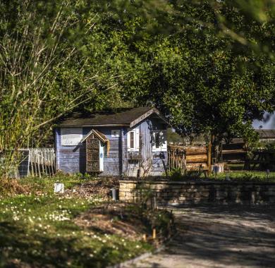 Les sentiers de Sers : le jardin pédagogique 